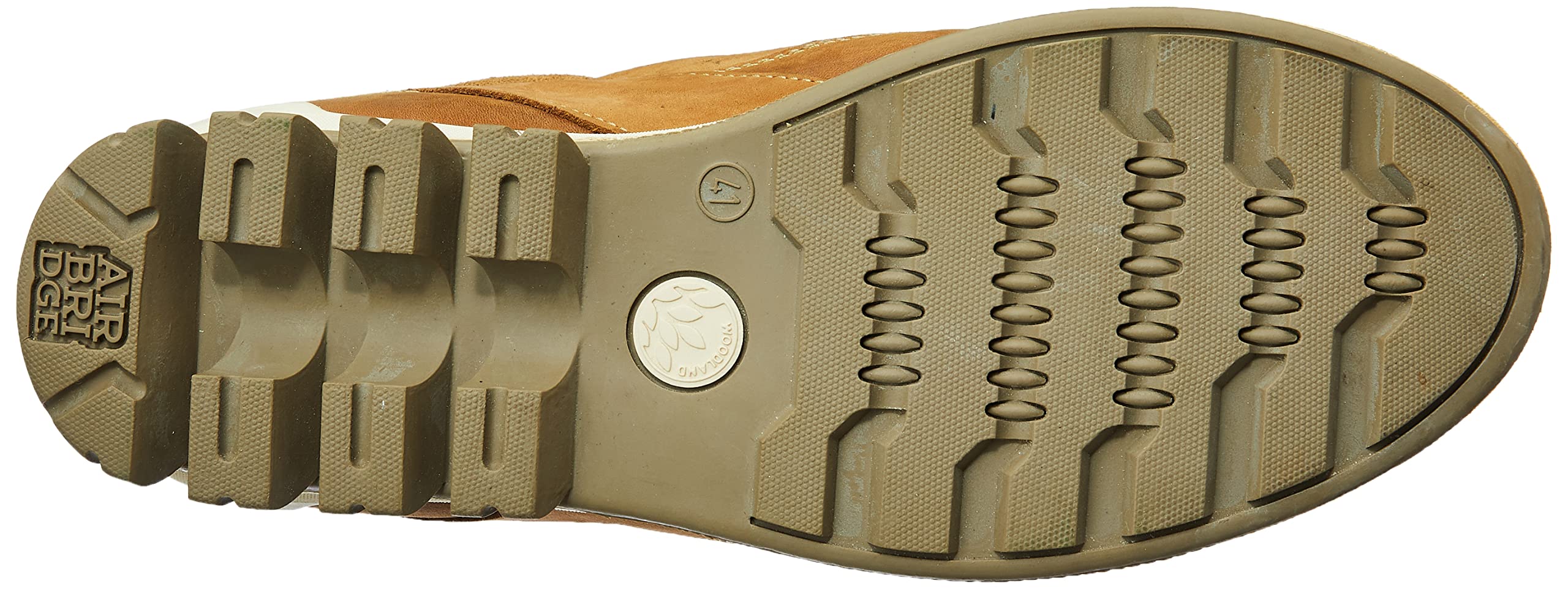 Woodland Men's Yellow Leather Casual Shoe - Image 4