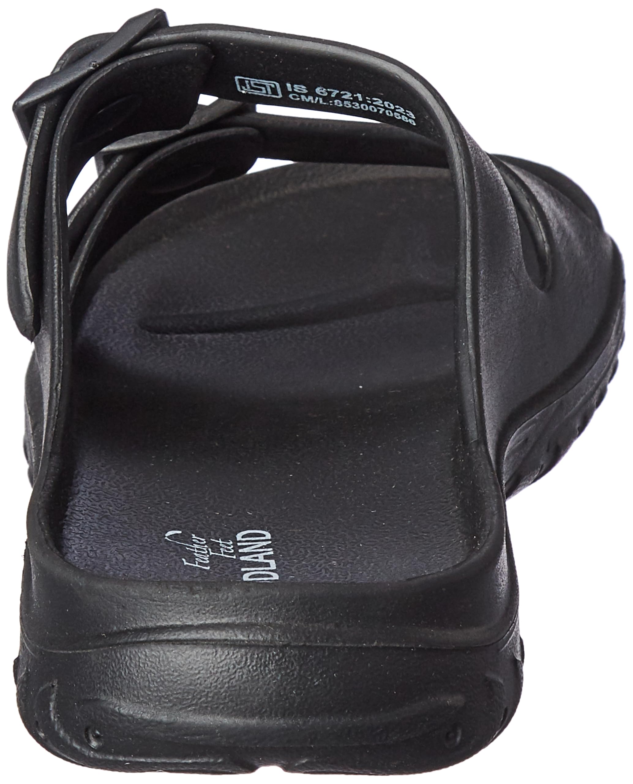 Woodland Men's Black EVA Slipper - Image 4