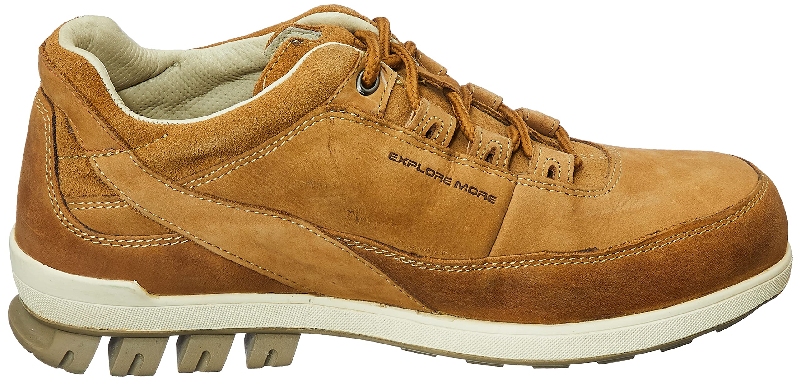 Woodland Men's Yellow Leather Casual Shoe - Image 3