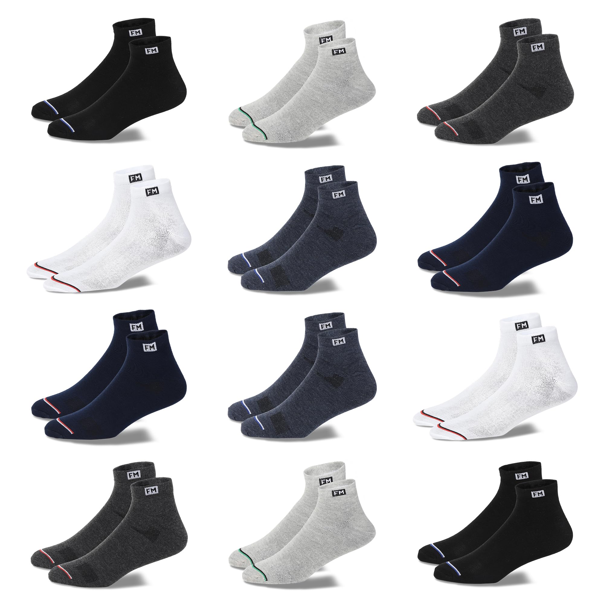 Fitness Mantra Sports Ankle Socks for Men & Women