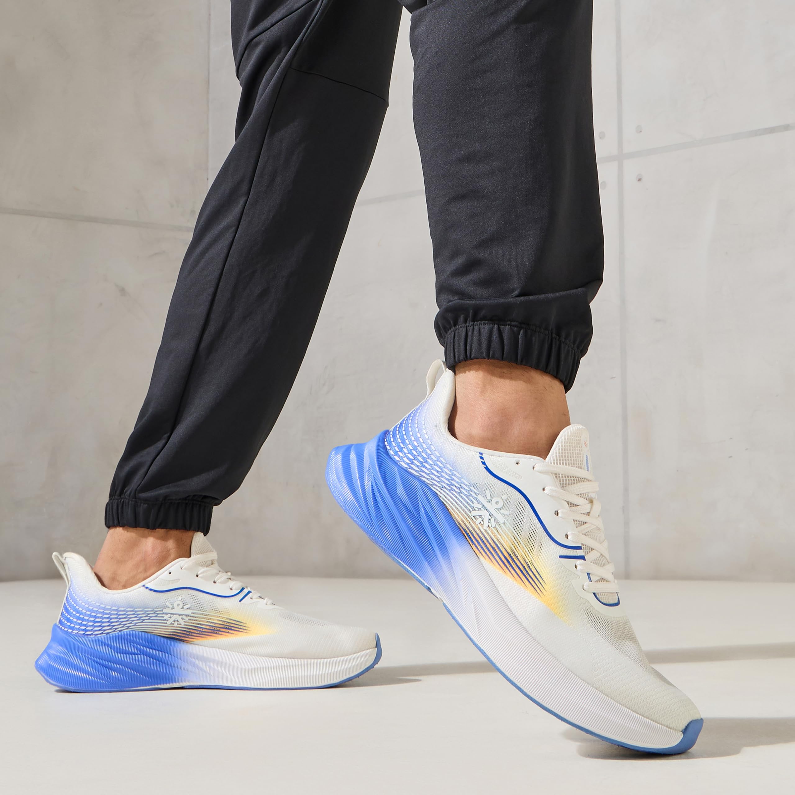 CULT Men's Onyx Running Shoes - White/Blue - Image 2