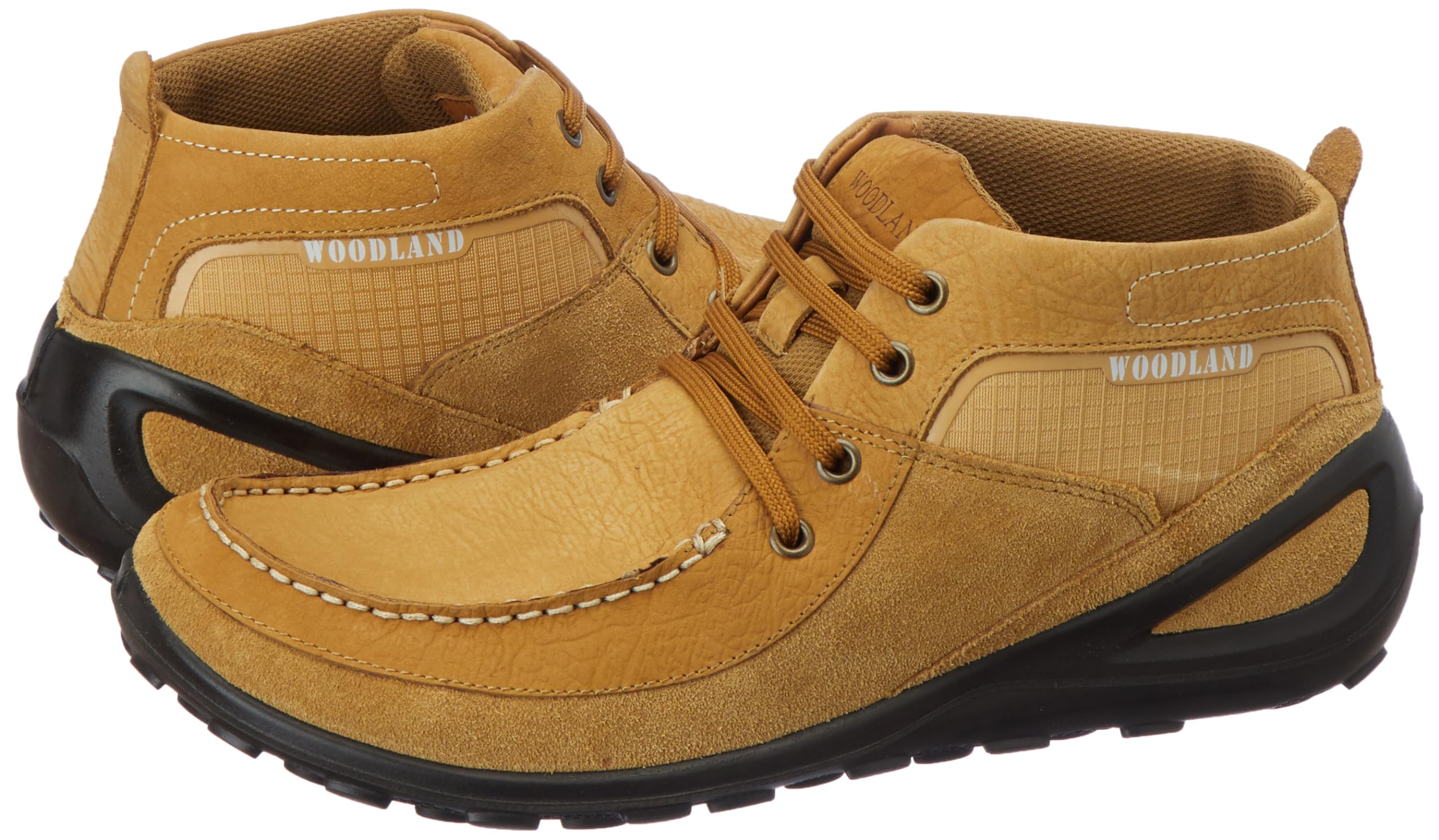 Woodland Men's Camel Leather Loafers - Image 2