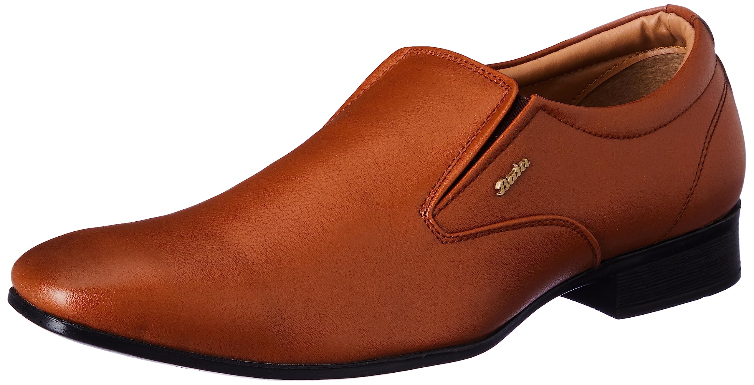 Bata Men's Slip-on Formal Shoes - Brown