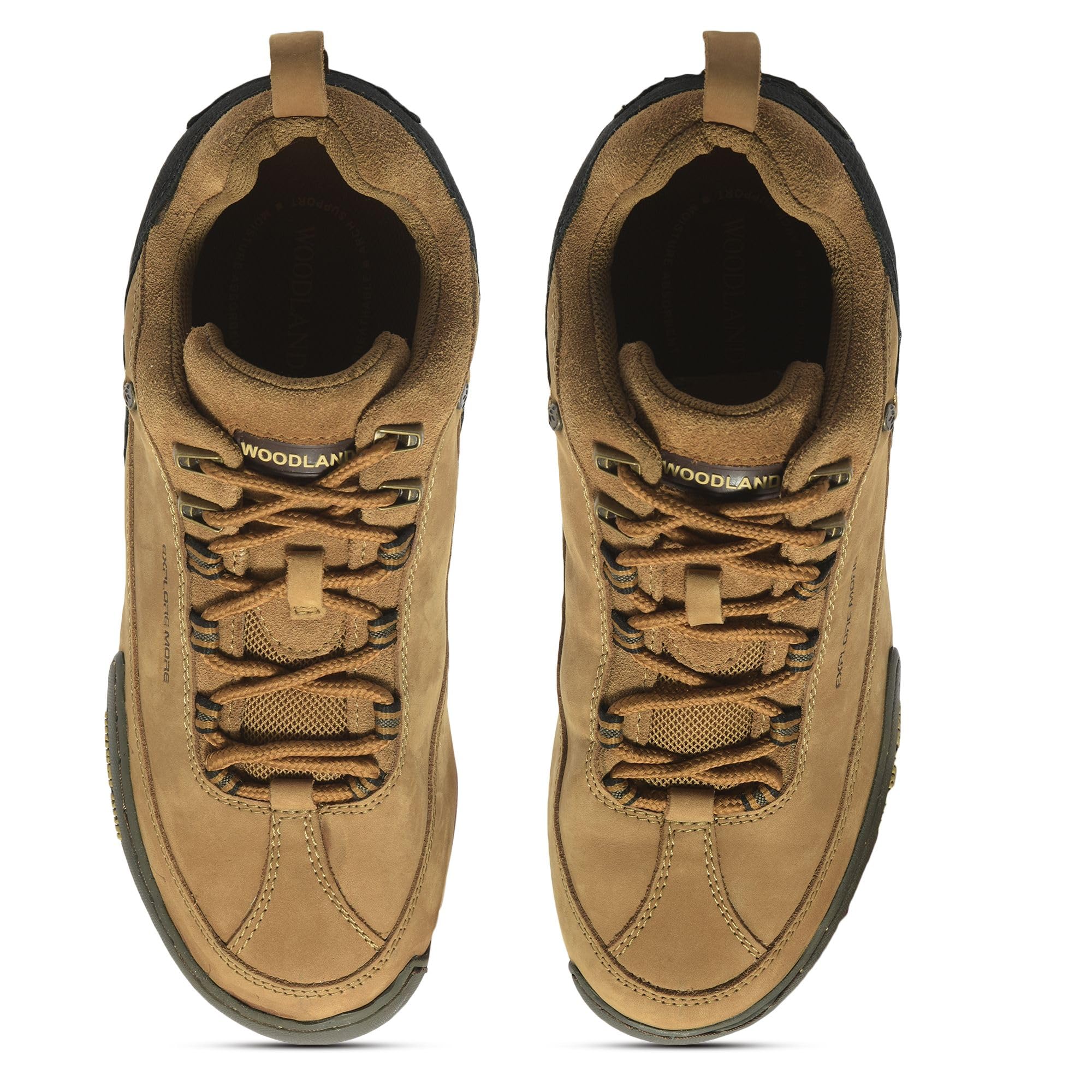 Woodland Men's Camel Casual Shoes - Image 4