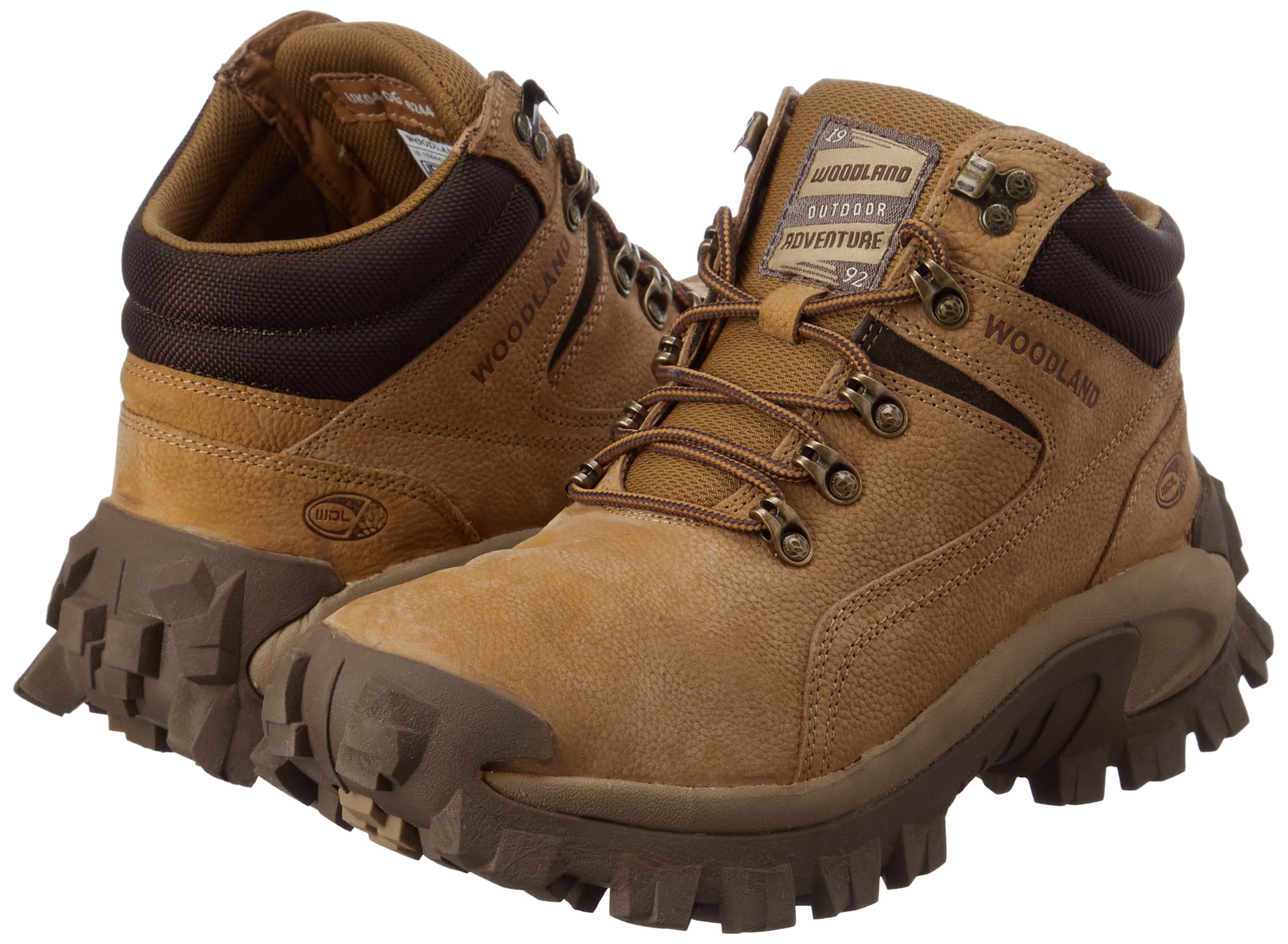 Woodland Men's Camel NUBUK Boots - Image 2