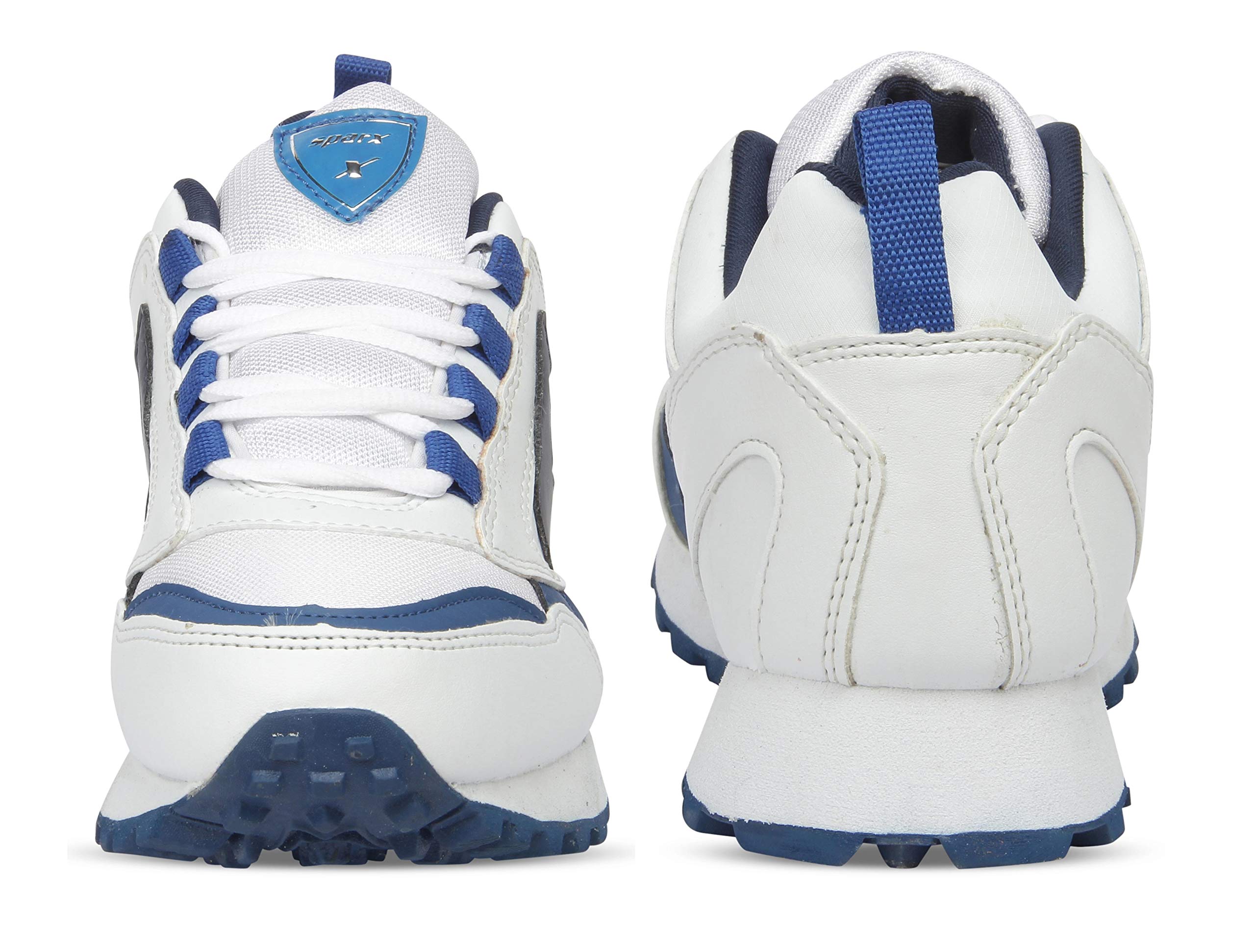 Sparx Mens Running Shoe - Whitenavyblue - Image 5