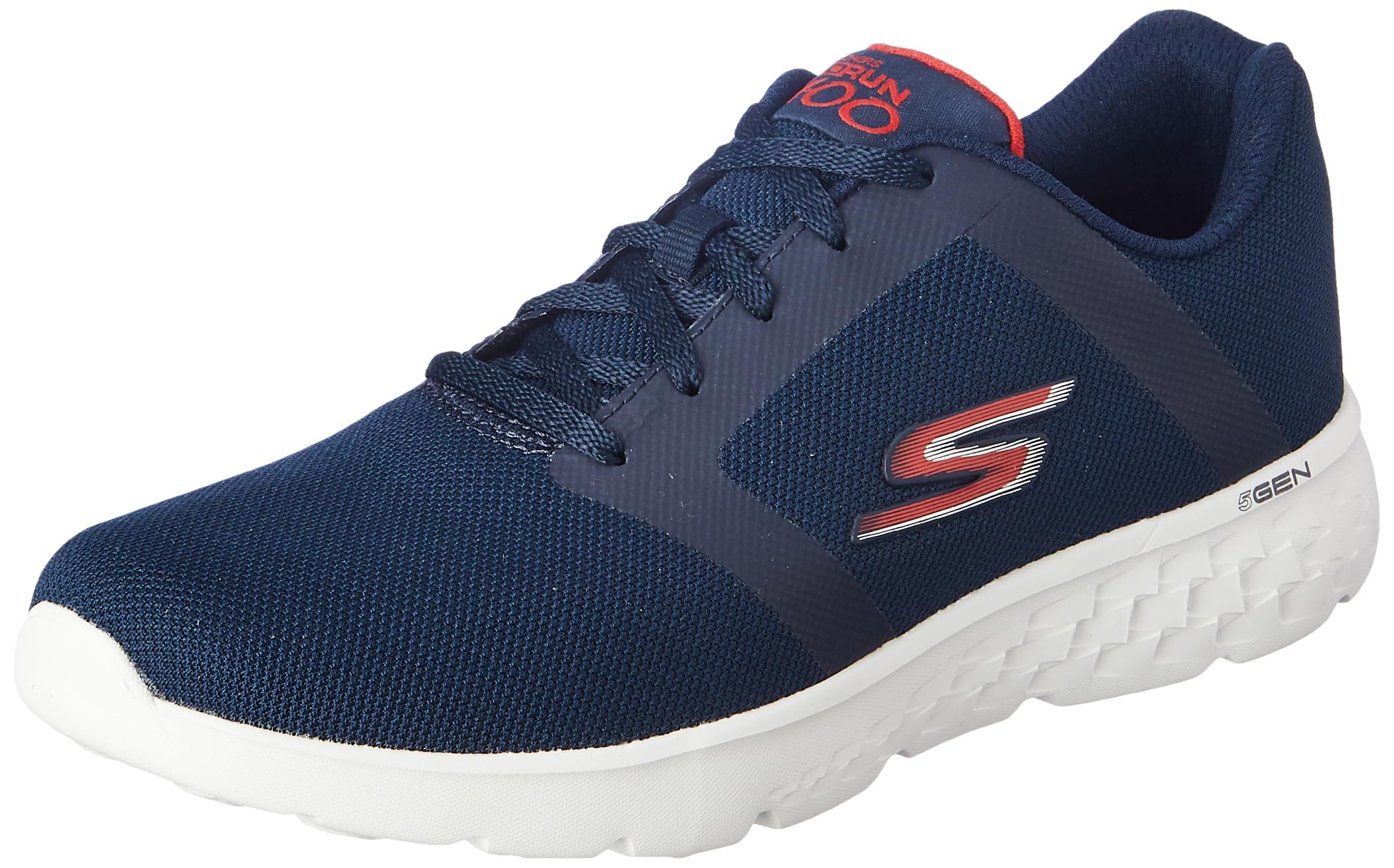 Skechers Men's Go Run 400 - Navy Red