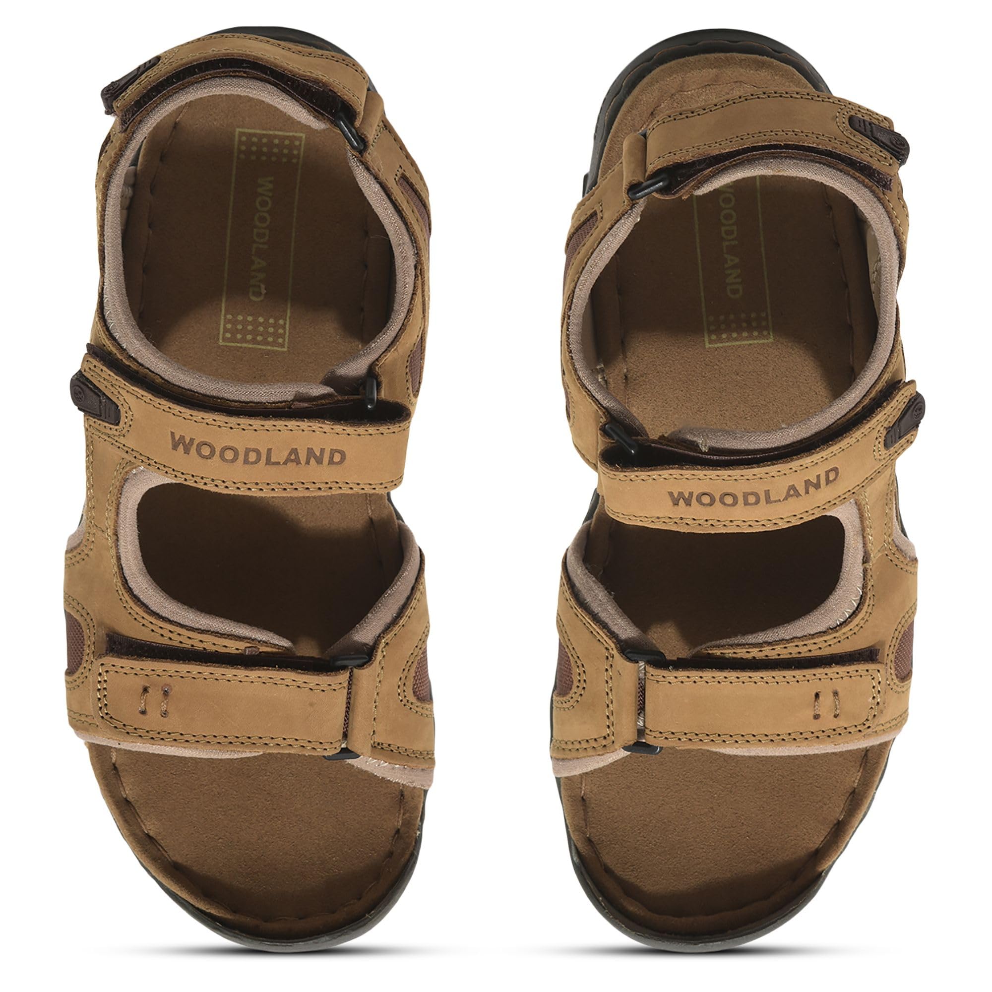 Woodland Mens Sandal Boot - Camel - Image 3