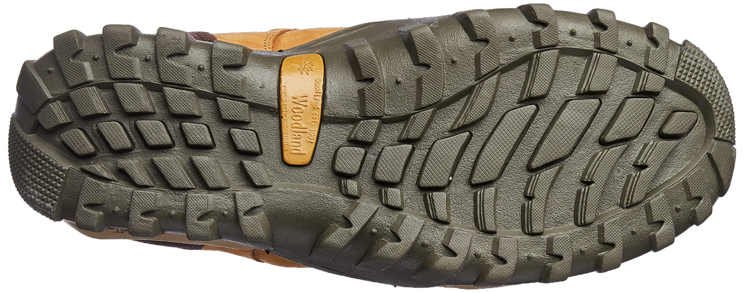 Woodland Mens Camel Casual Shoe - Image 4