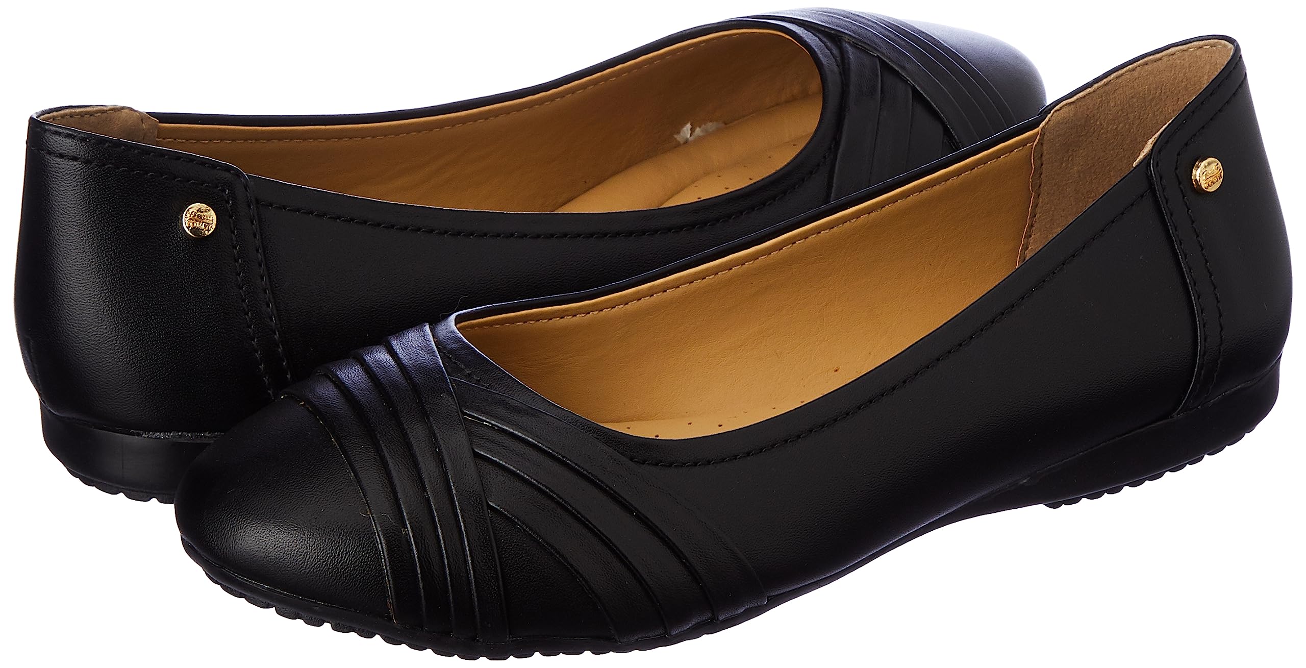 Bata Women's Slip-on Ballet Flat - Black - Image 2