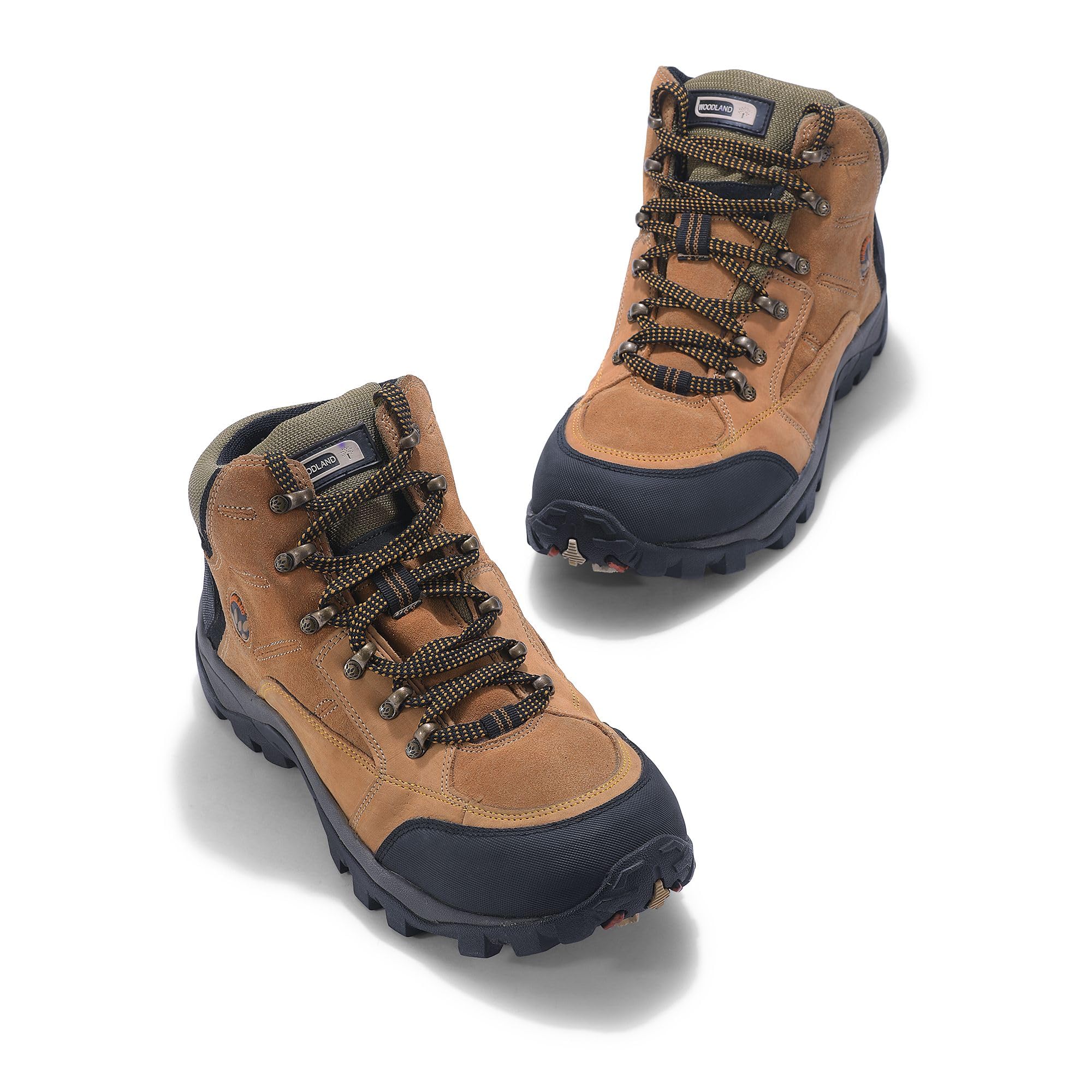 Woodland Men's Tan Boots - Genuine Leather - Image 2