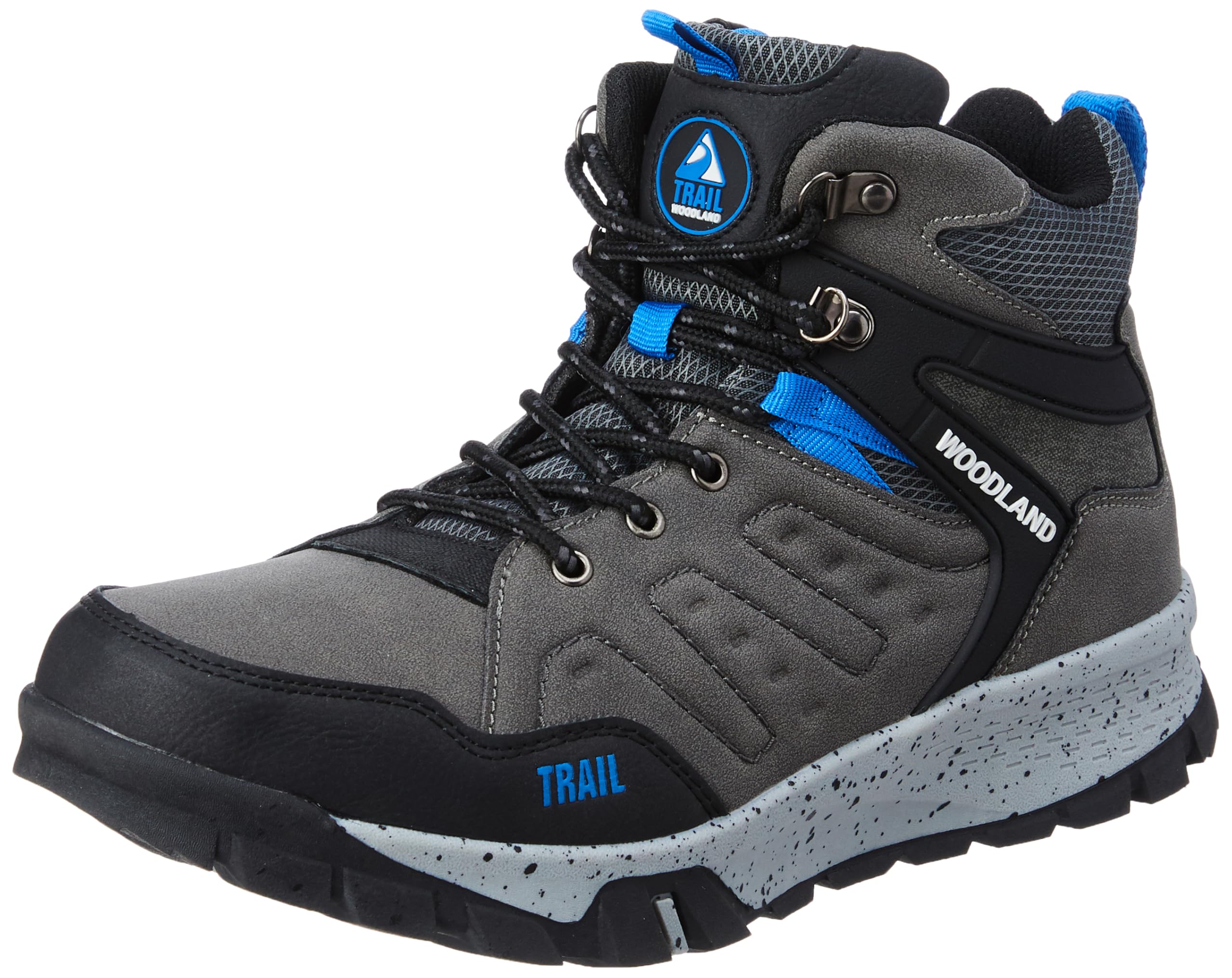 Woodland Men's Grey Trail Running Shoes