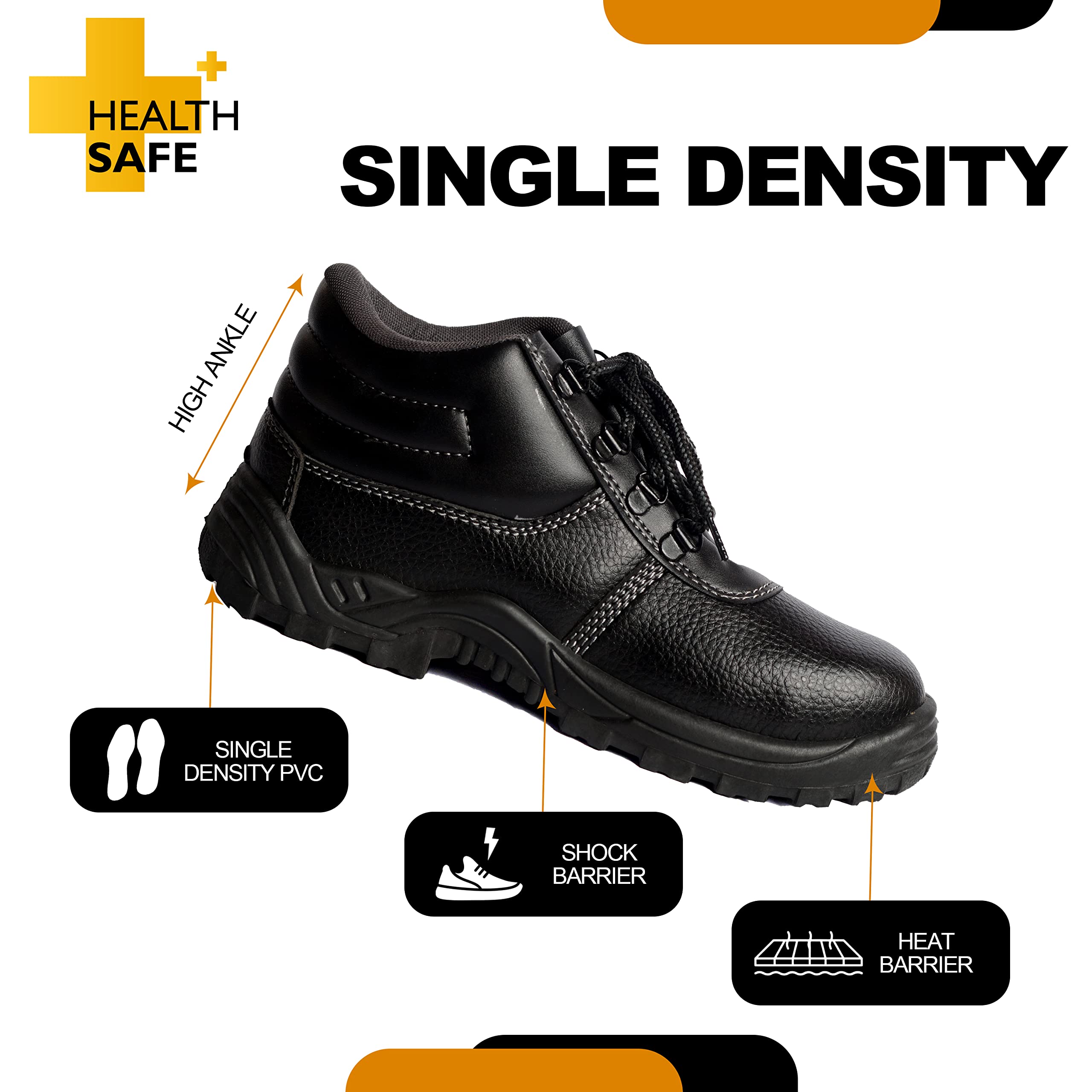 HEALTH Steel Toe Safety Shoes - Image 5