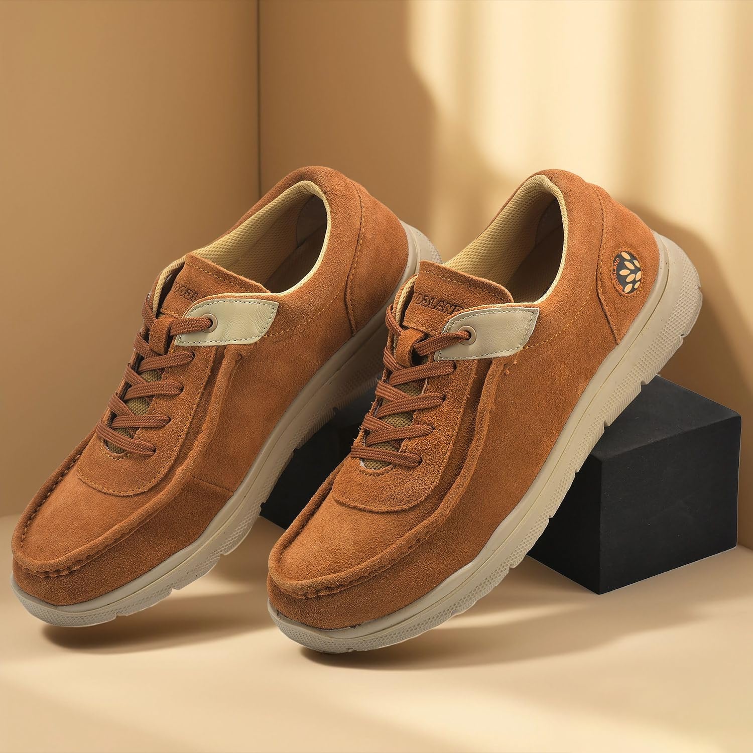 Woodland Men's Snaype Suede Casual Shoes - Image 3