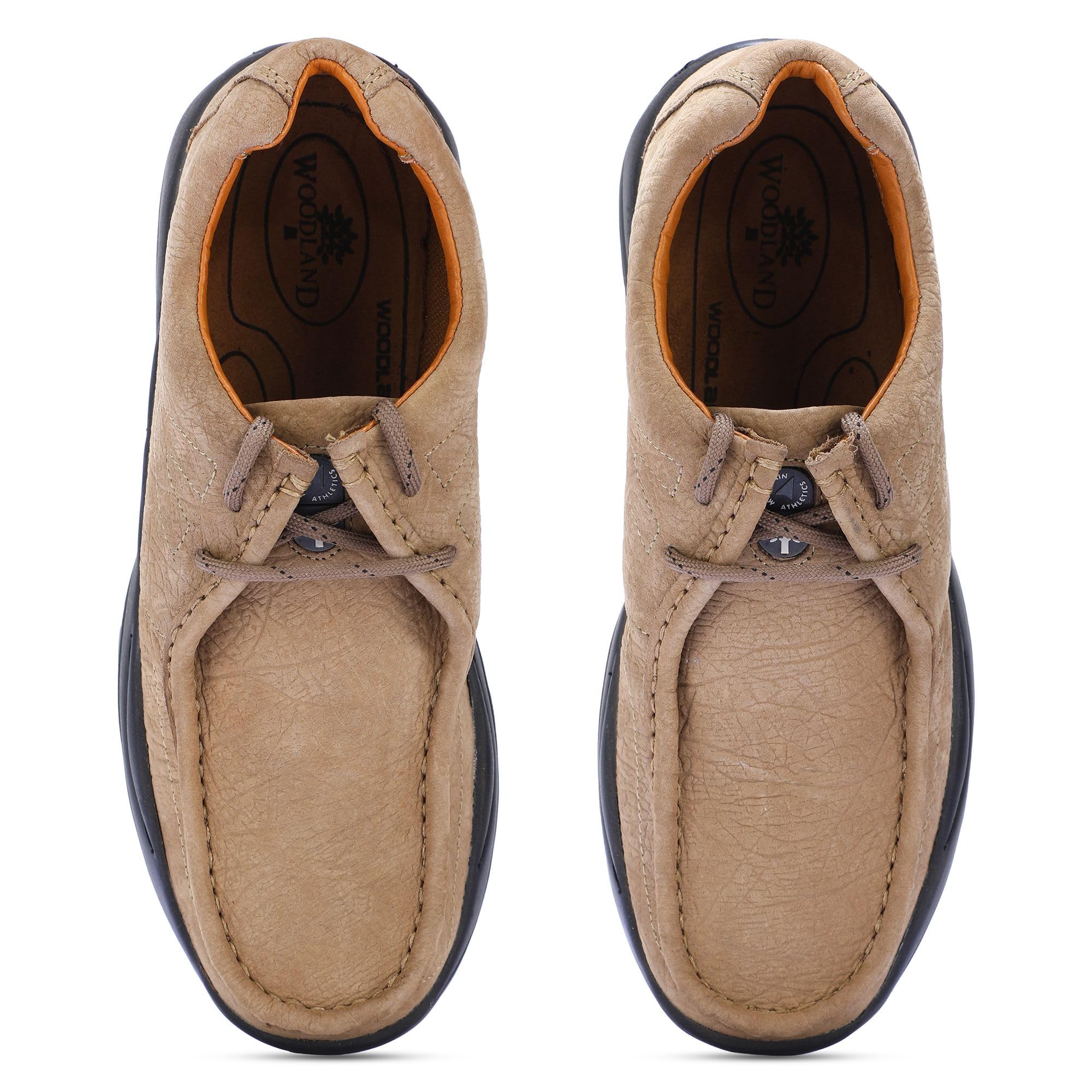 Woodland Men's Khaki Casual Shoe - Image 4