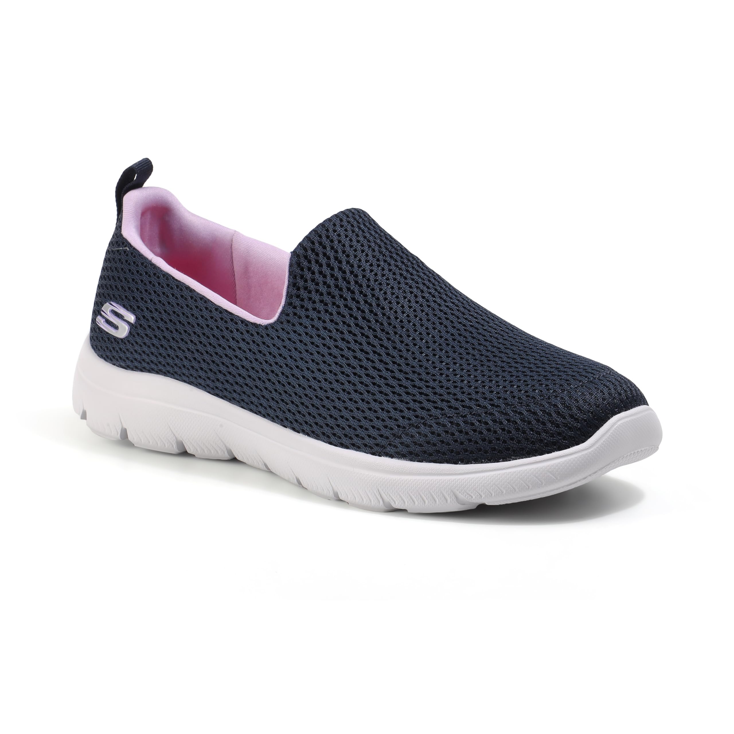Skechers Women's Summits - Navy Purple Casual Shoe