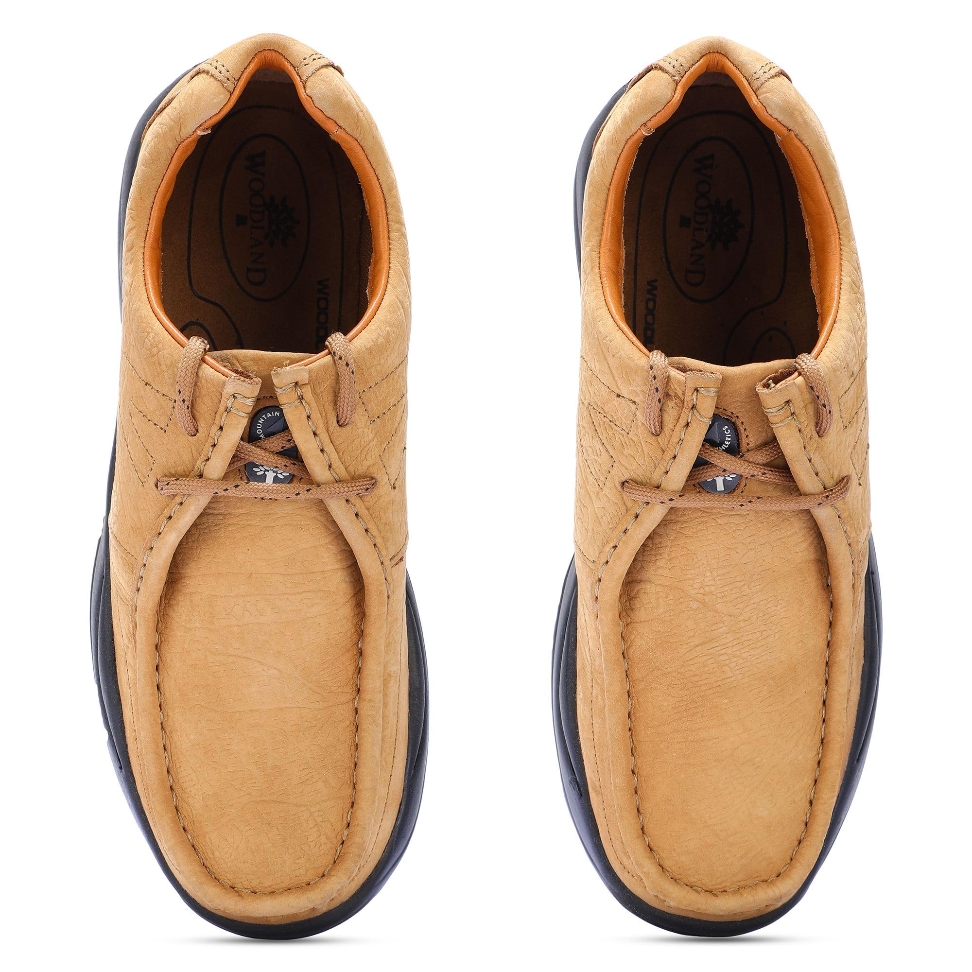 Woodland Mens Casual Shoes - Camel - Image 4
