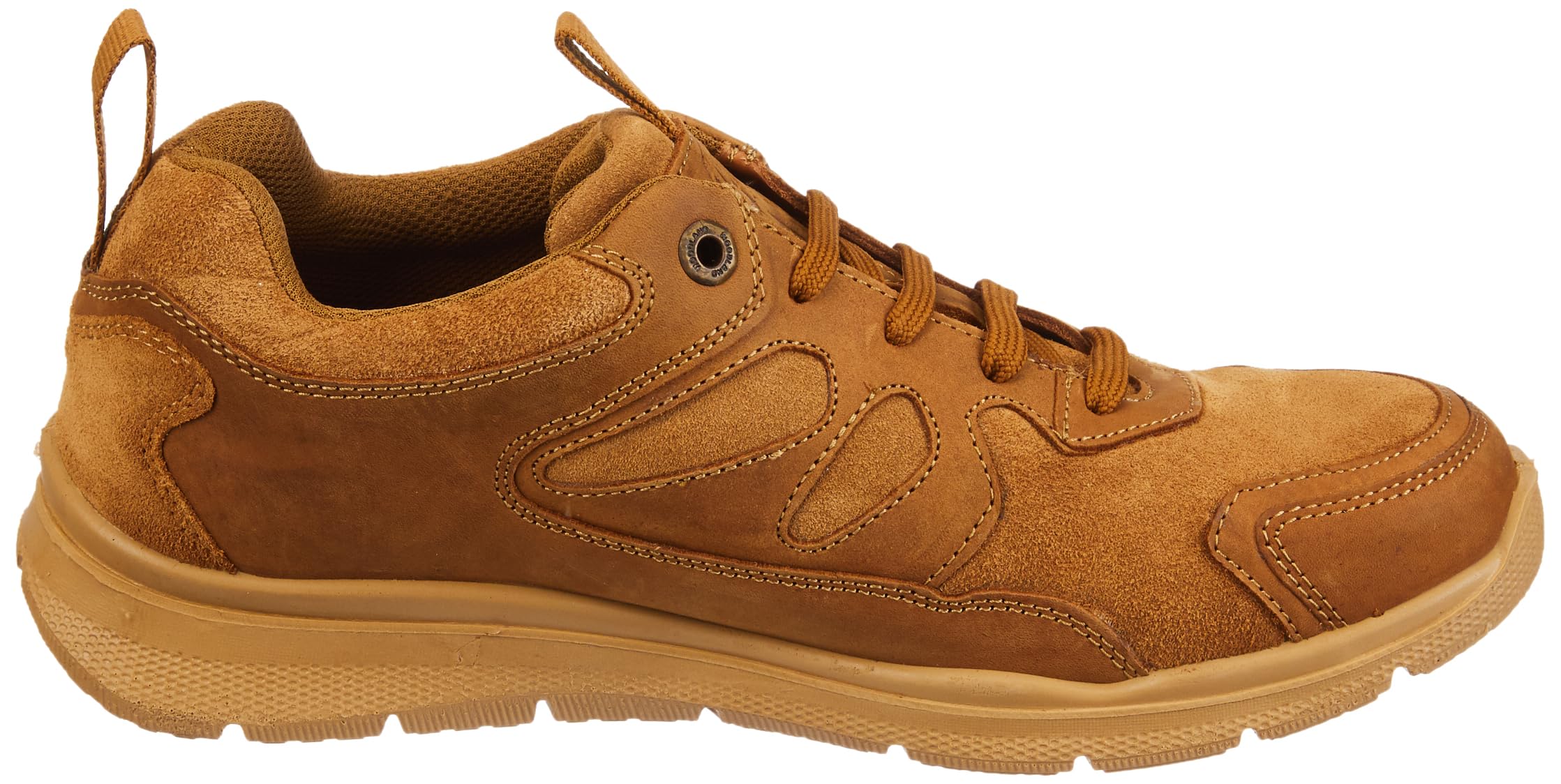 Woodland Men's Camel Nubuk Casual Shoes - Image 4