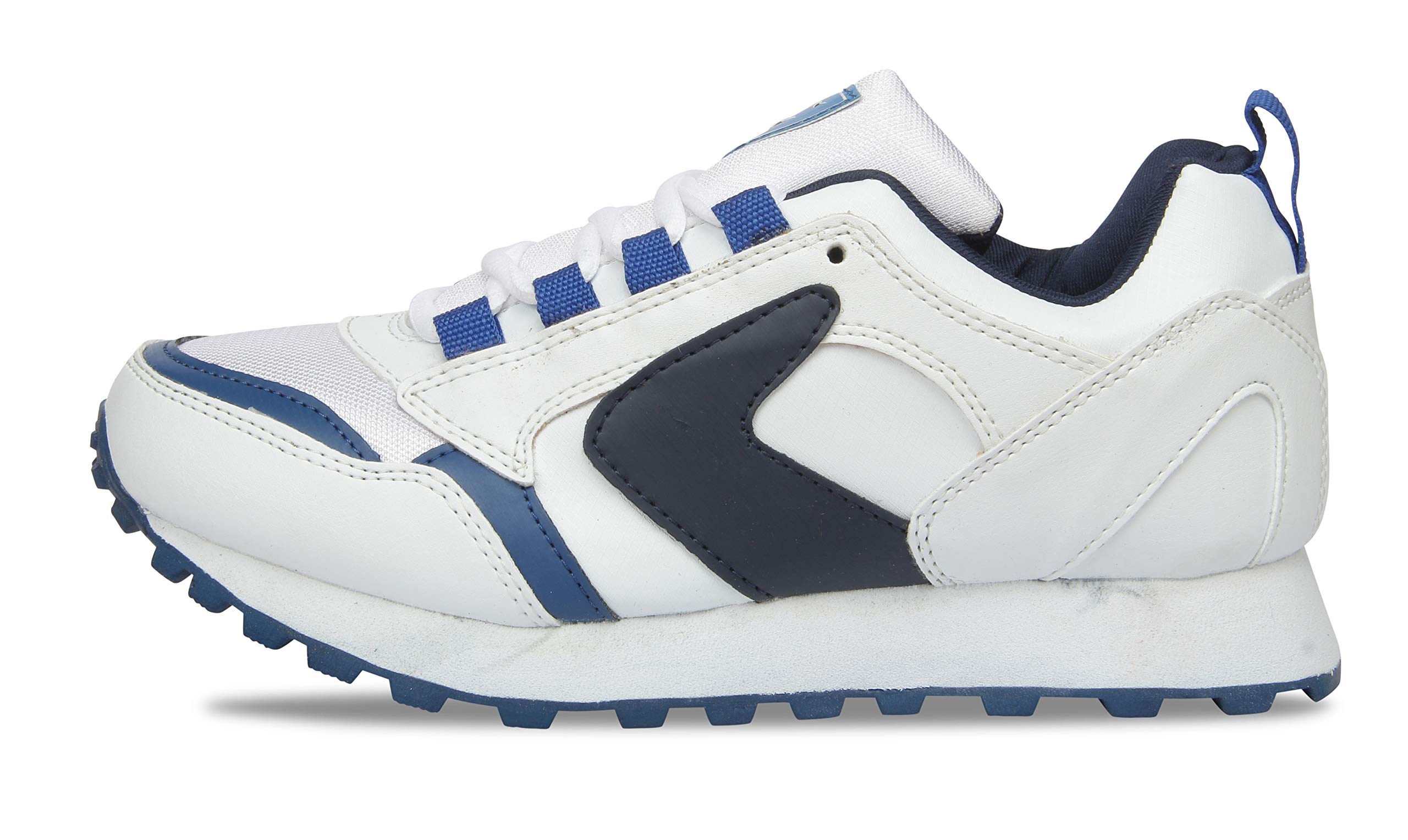 Sparx Mens Running Shoe - Whitenavyblue - Image 4