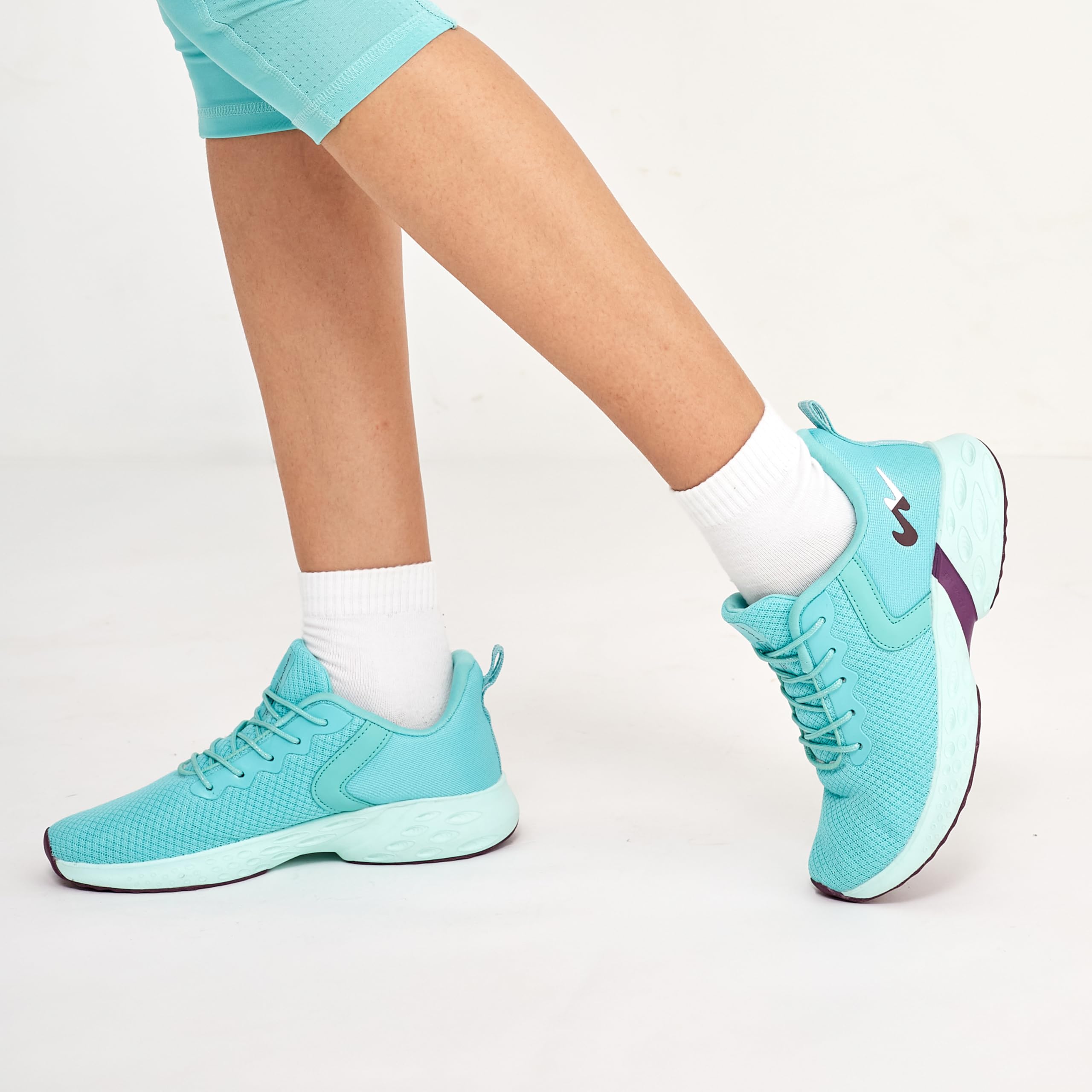 Campus Alice Mint GRN Running Shoes for Women - Image 5