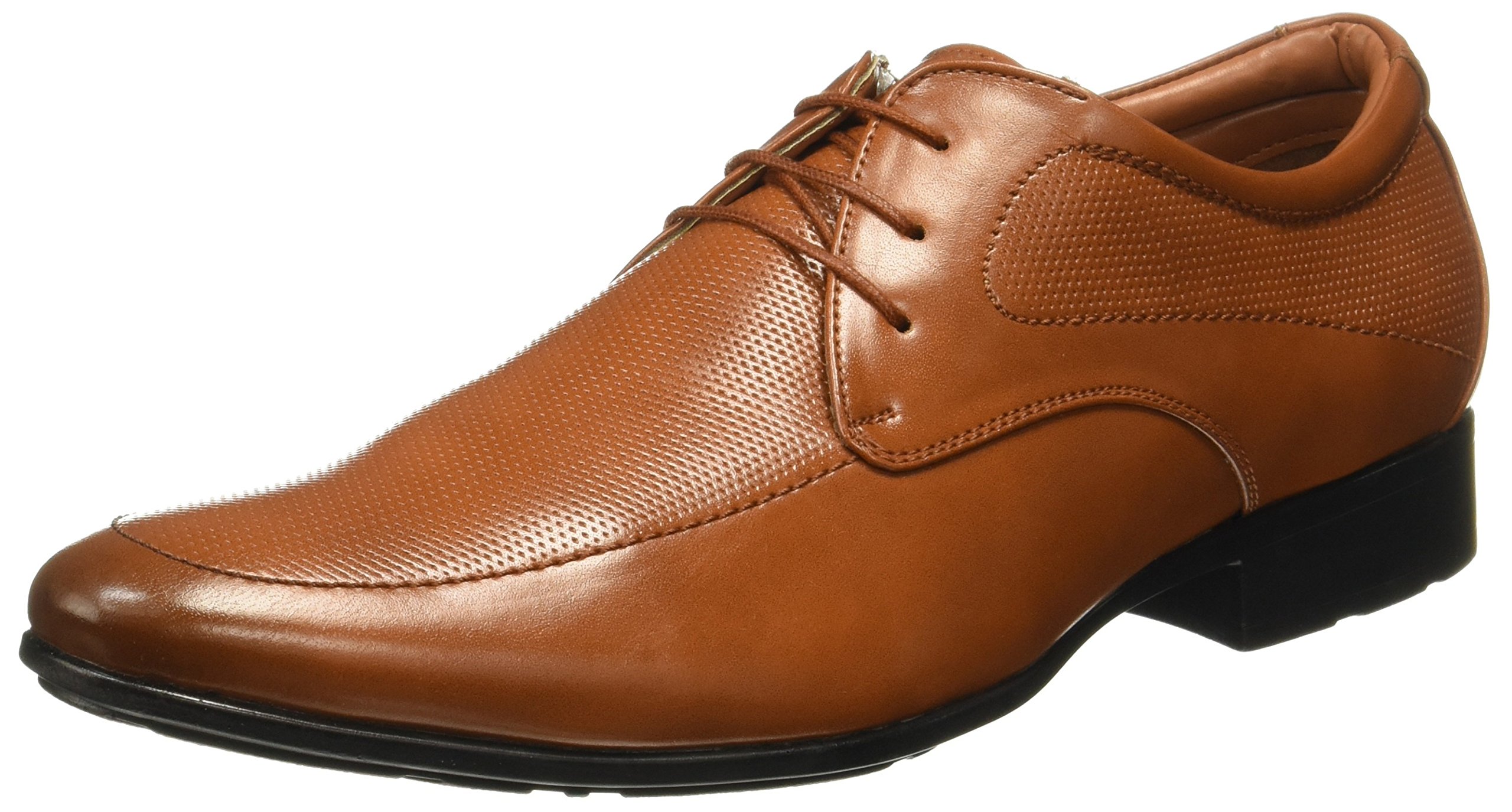 Bata Men's Lace-up Formal Shoes - Tan