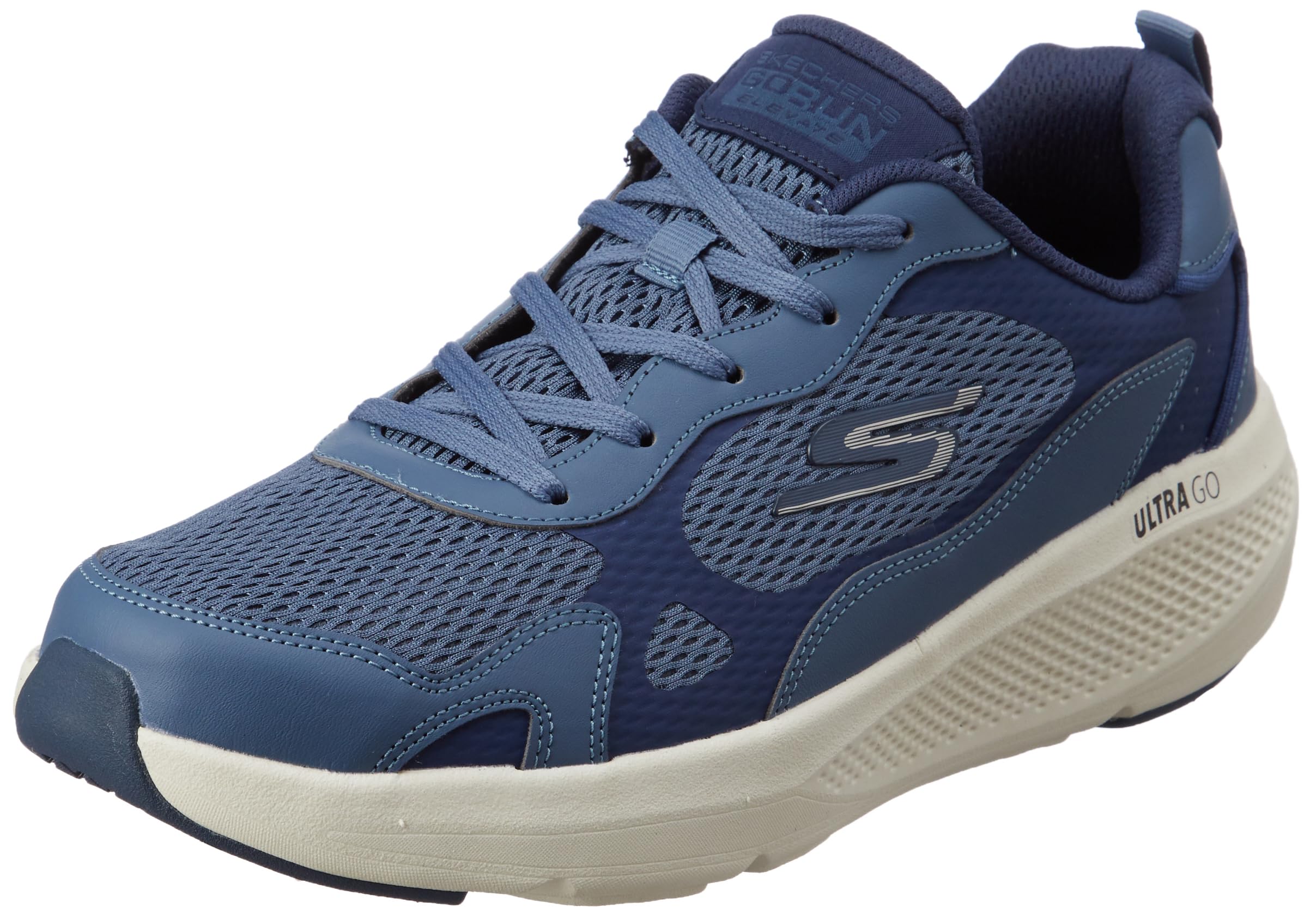 Skechers Men's GO Run Elevate - Blue Running Shoes