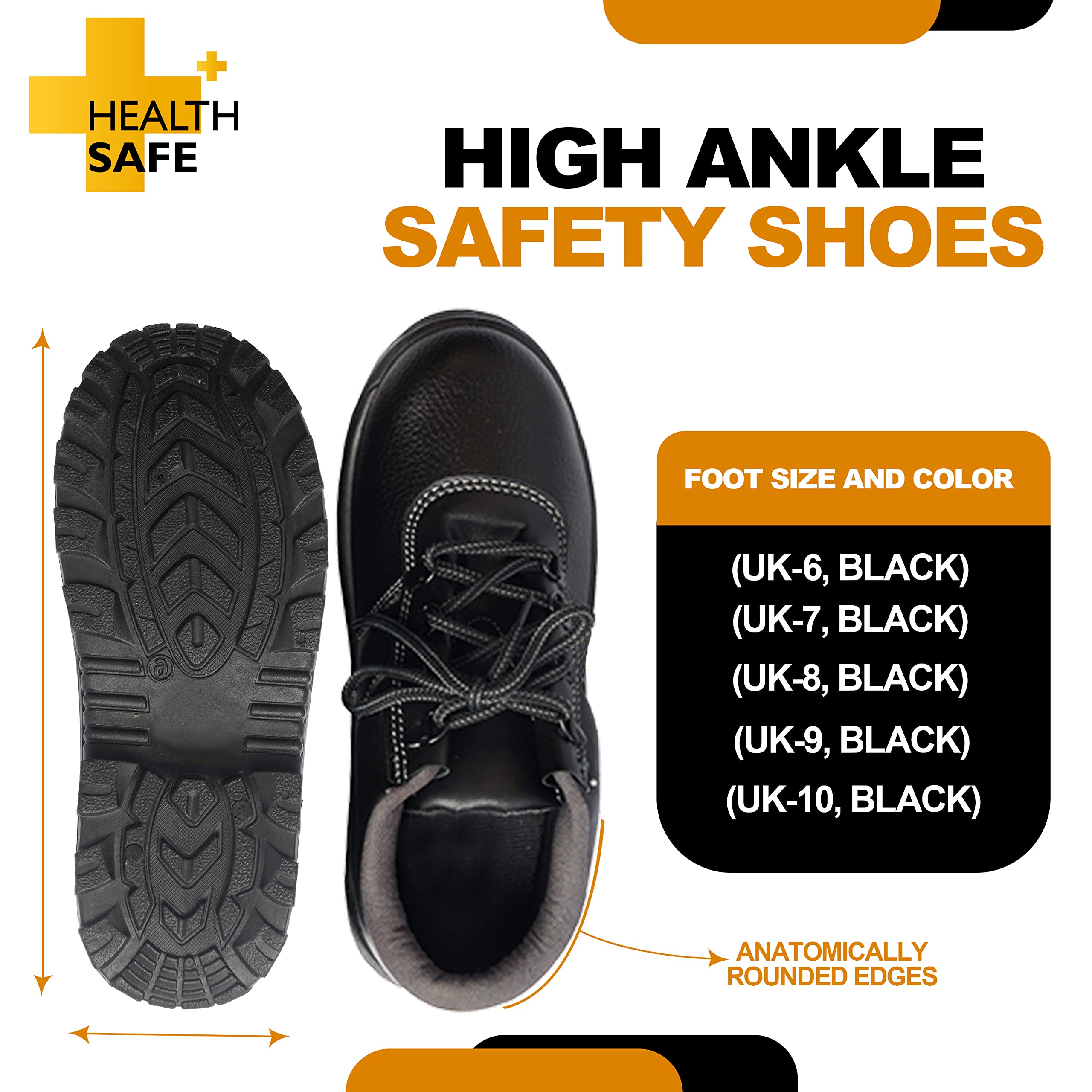 HEALTH Steel Toe Safety Shoes - Image 2