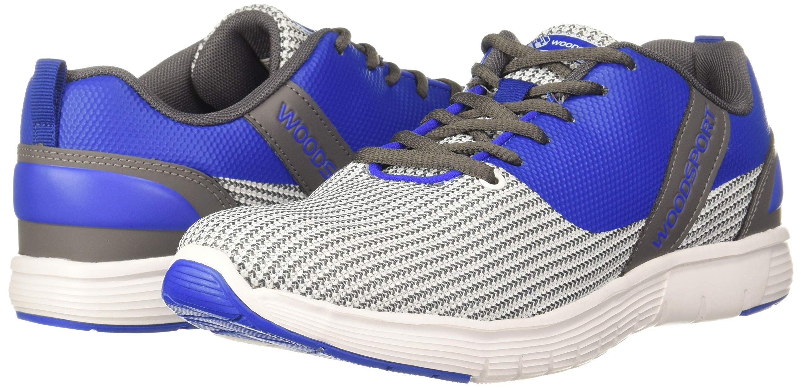 Woodland Boy's Running Shoe - Grey Blue - Image 2