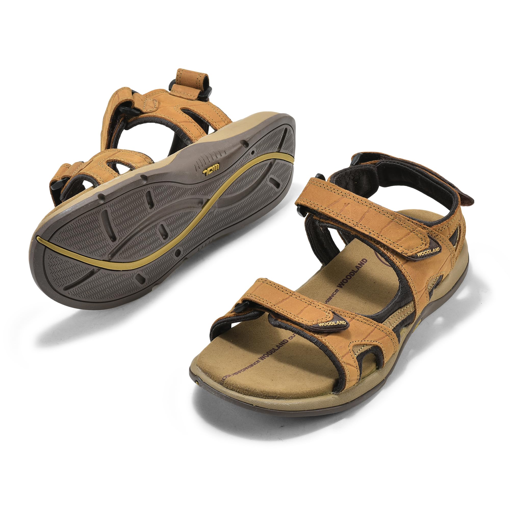 Woodland Men's Camel Sandal - Image 5