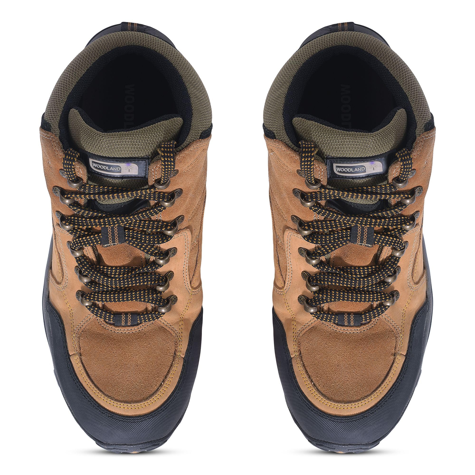Woodland Men's Tan Boots - Genuine Leather - Image 3