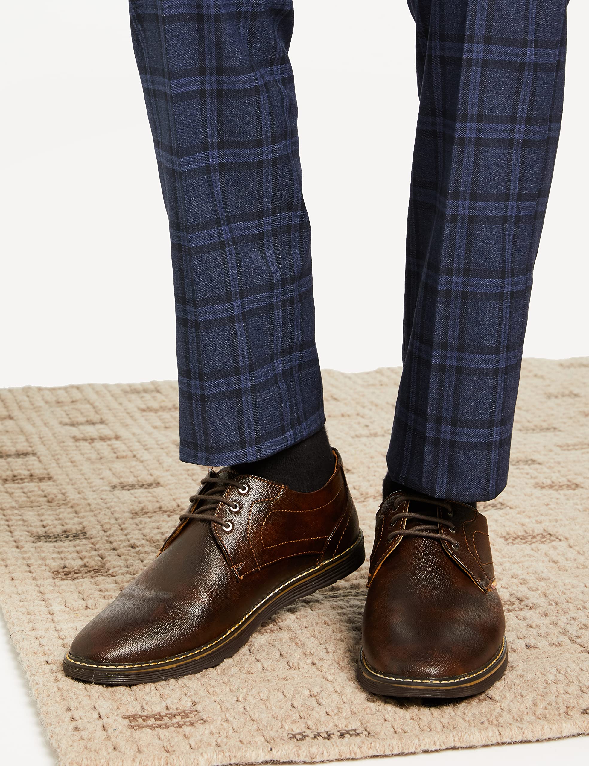 Centrino Men's Coffee Formal Shoes - Image 5