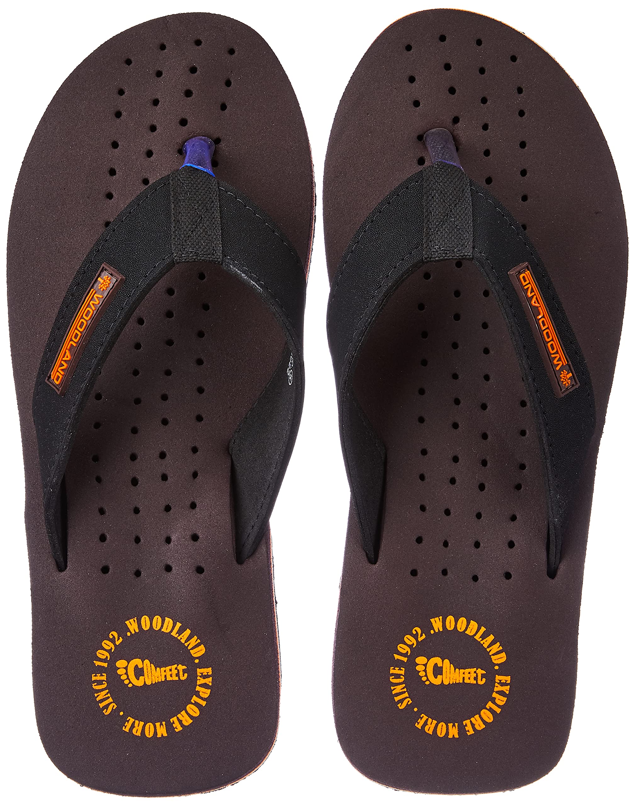Woodland Men's Brown Flip Flop