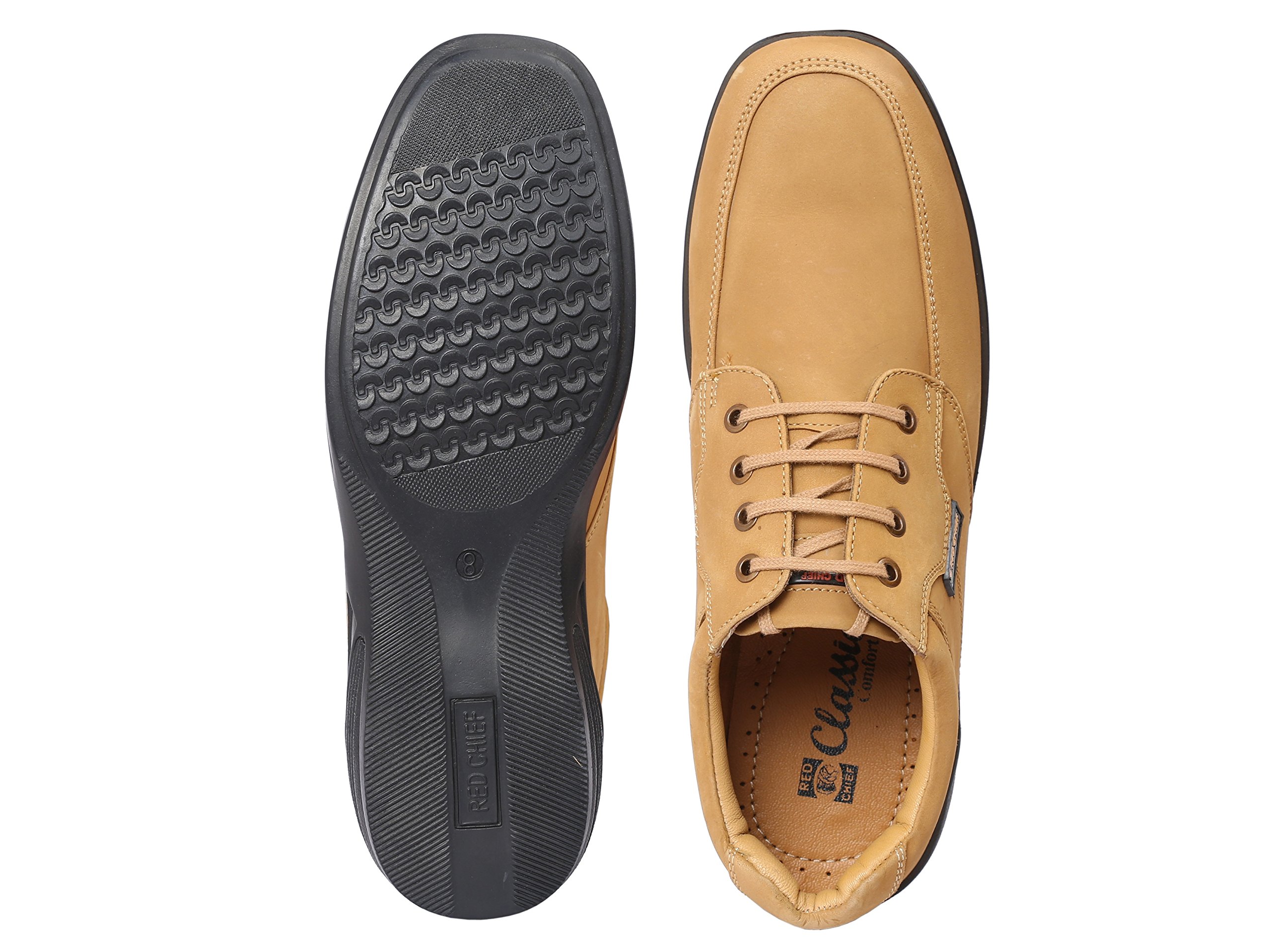 Red Chief Leather Formal Shoes for Men - Rust - Image 5