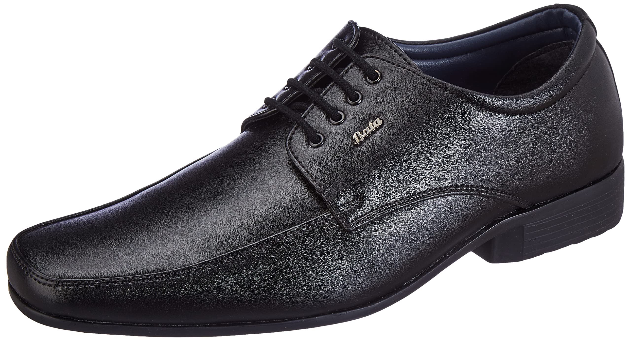 Bata Sailor Black Derby Shoes for Men