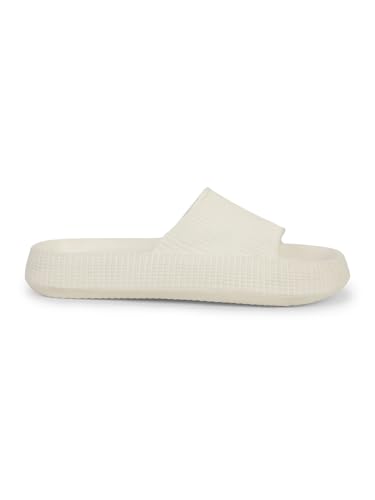 Bata Zane White Mule Slippers for Men - Image 3