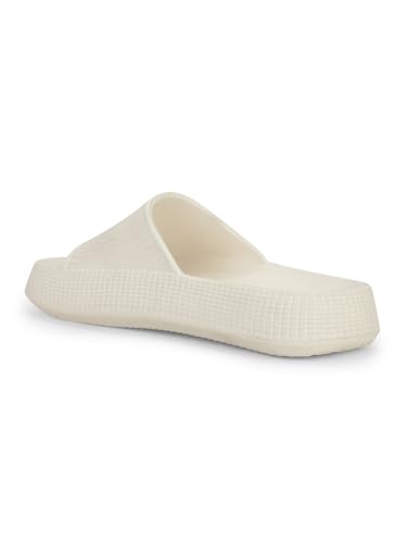 Bata Zane White Mule Slippers for Men - Image 4