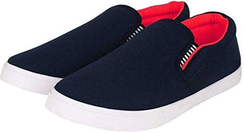 BRUTON Sneakers Loafers PVC Sole Casual Slip-On for Men & Boys - Multicolor - Image 5