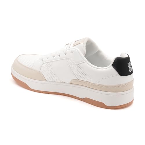 U.S. Polo Assn. Mens Simon White Casual Sneaker - Image 4