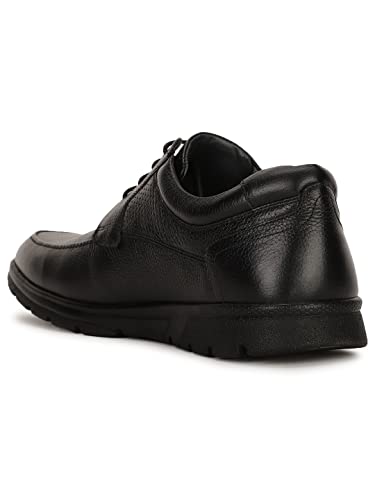 Bata Men Ramsay Derby Formal Shoes - Black - Image 4