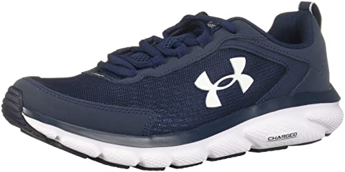 Under Armour Men's Charged Assert 9 Academy Blue White - Image 2