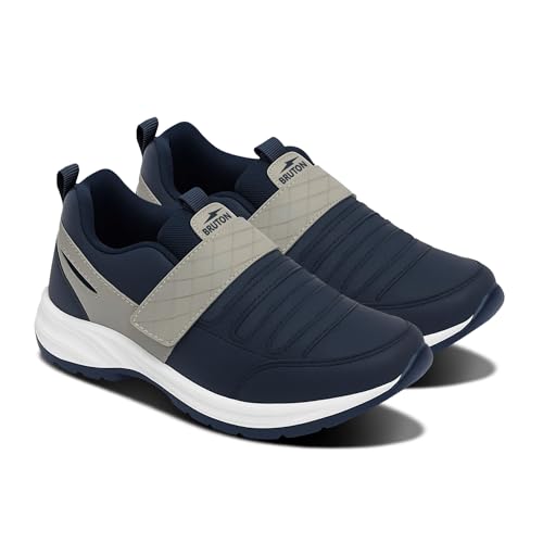 BRUTON EVA Lite Slip-On Running Shoes for Men - Blue - Image 2