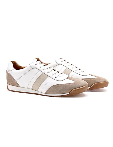 Symbol Mens Leather Sneakers - Image 2