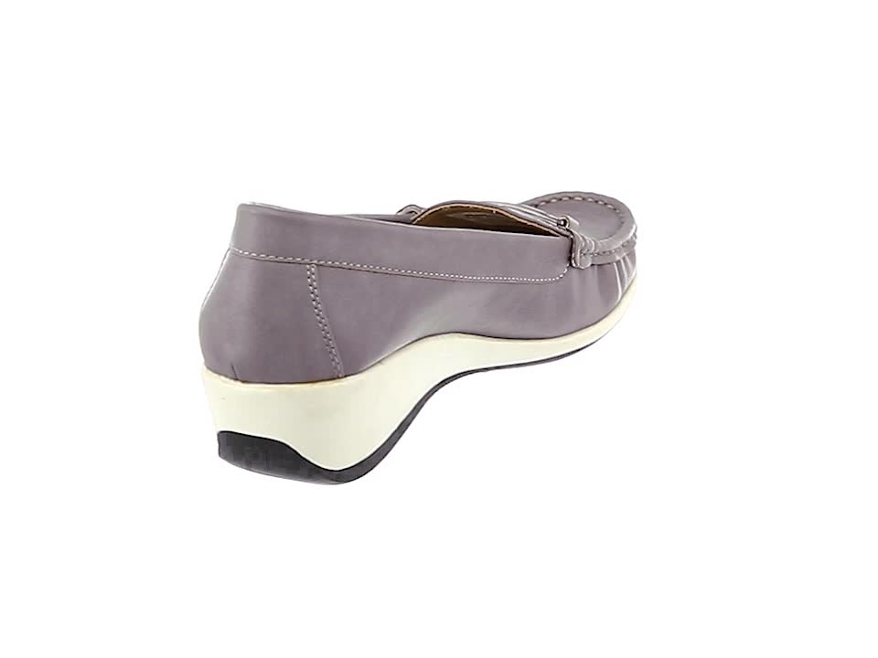Bata Women's Wedge Heel Loafers - Image 3