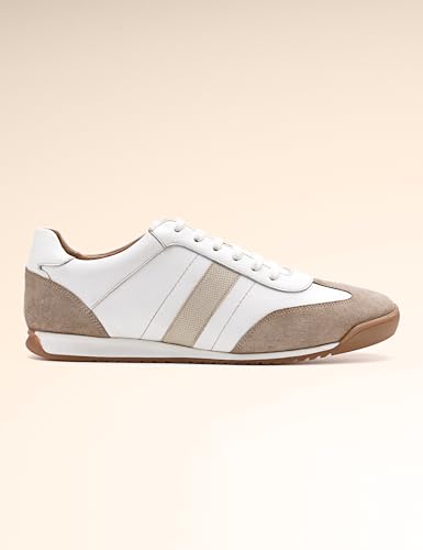 Symbol Mens Leather Sneakers - Image 5