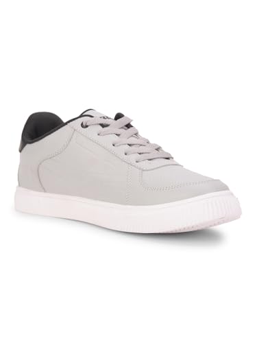 Bata Aston Grey Casual Sneakers for Men - Image 2