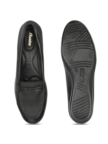 Bata Women's Wedge Heel Loafers - Image 5