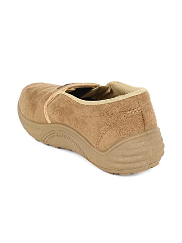 Bata Men Casual Slipon Shoes - Beige - Image 3