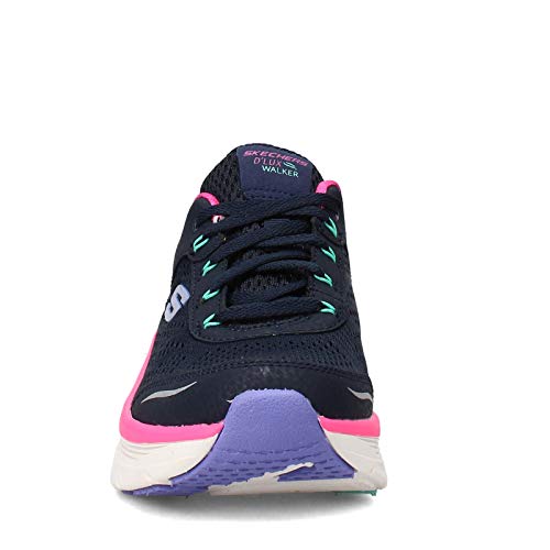 Skechers Women's D'Lux Walker - Mauve Slip-ins Sneaker - Image 5