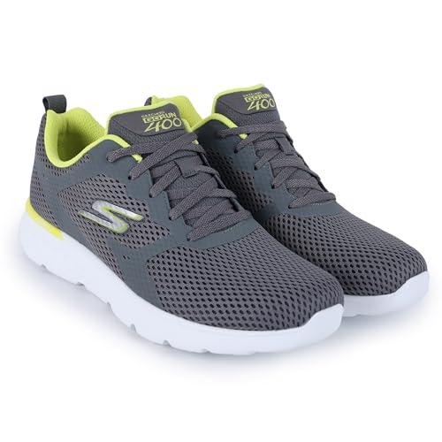 Skechers Men's GO Run 400 - Grey - Image 2