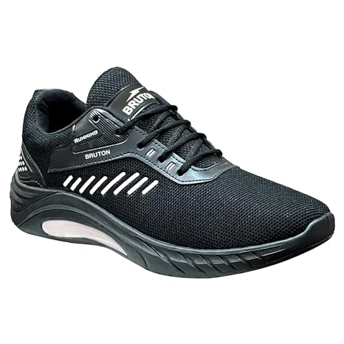BRUTON Sports Running Walking Gym Shoes Lace-Up Sneakers for Men Boys - Image 5